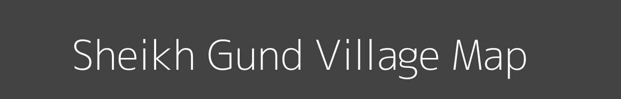 Map of Sheikh Gund Village in Jammu and Kashmir Image