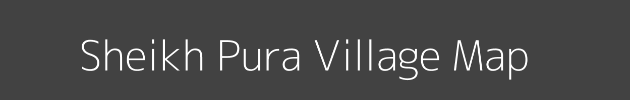 Map of Sheikh Pura Village in Jammu and Kashmir Image
