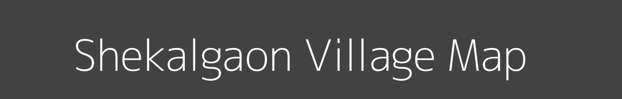 Map of Shekalgaon Village in Maharashtra Image