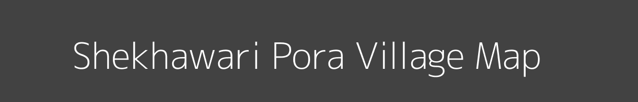 Map of Shekhawari Pora Village in Jammu and Kashmir Image