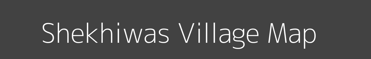 Map of Shekhiwas Village in Rajasthan Image