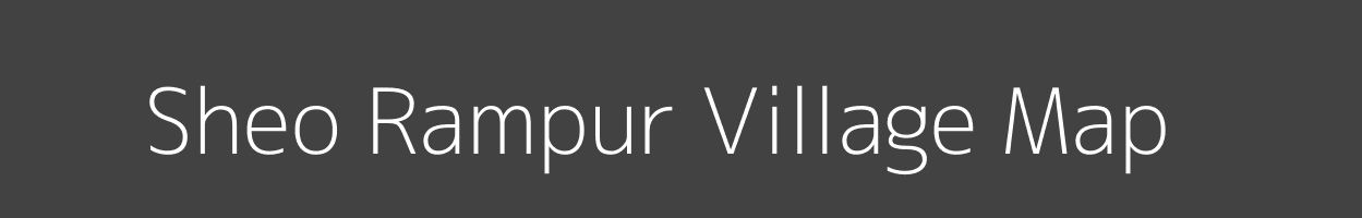 Map of Sheo Rampur Village in Uttar Pradesh Image