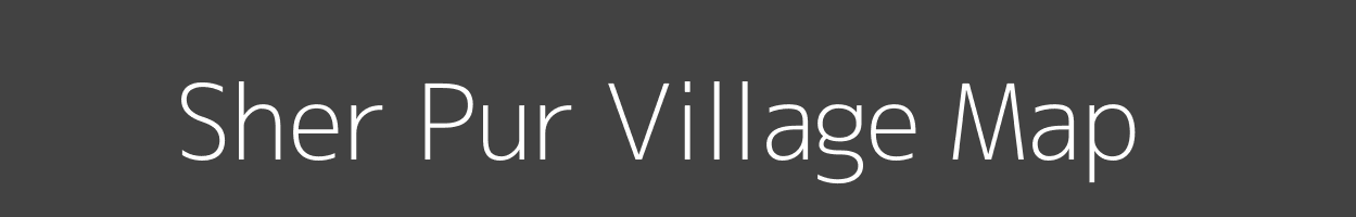 Map of Sher Pur Village in Jammu and Kashmir Image