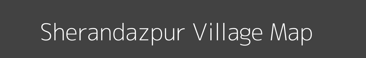 Map of Sherandazpur Village in Uttar Pradesh Image