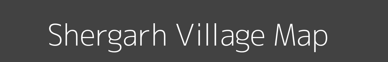 Map of Shergarh Village in Uttar Pradesh Image