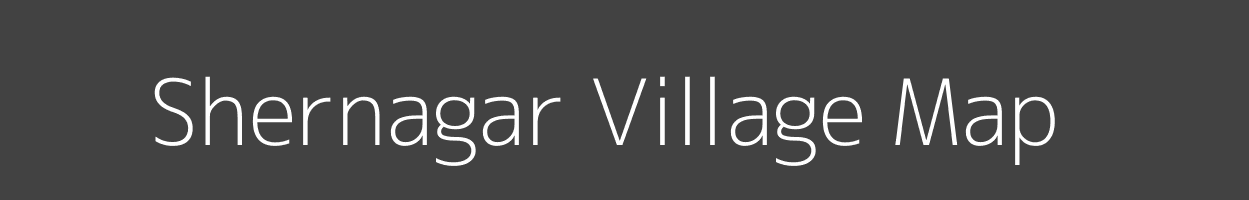 Map of Shernagar Village in Uttar Pradesh Image