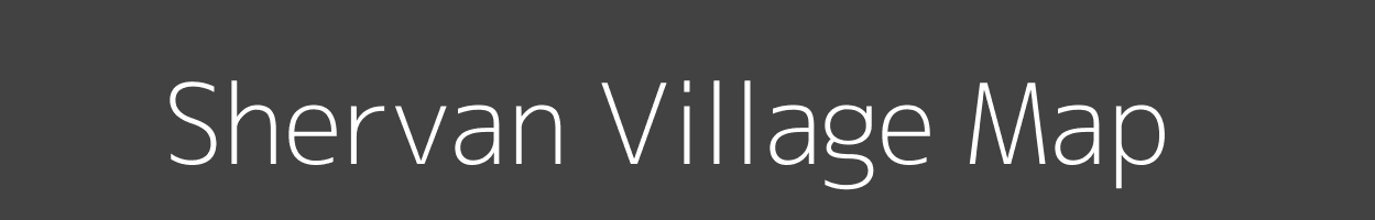 Map of Shervan Village in Uttar Pradesh Image