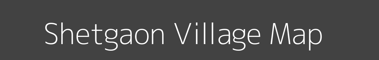 Map of Shetgaon Village in Maharashtra Image