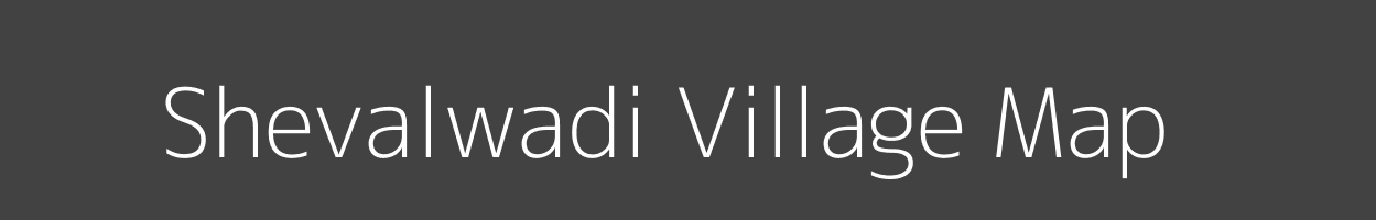 Map of Shevalwadi Village in Maharashtra Image