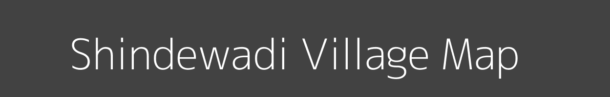 Map of Shindewadi Village in Maharashtra Image