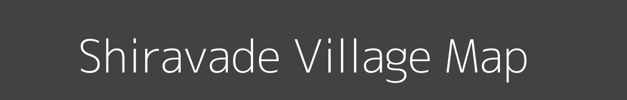 Map of Shiravade Village in Maharashtra Image