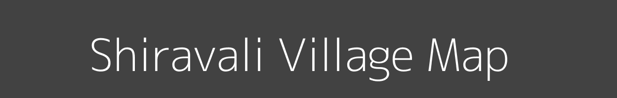 Map of Shiravali Village in Maharashtra Image