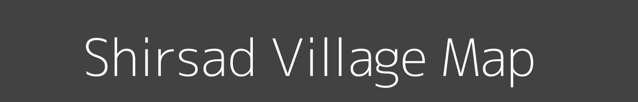 Map of Shirsad Village in Maharashtra Image