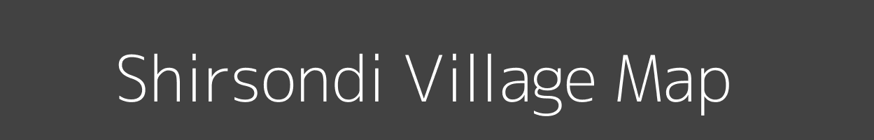 Map of Shirsondi Village in Maharashtra Image