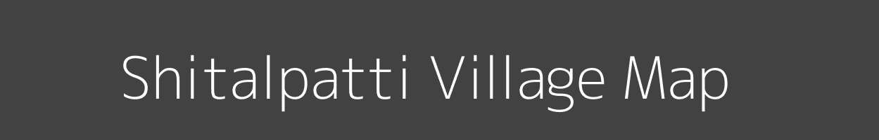 Map of Shitalpatti Village in Uttar Pradesh Image