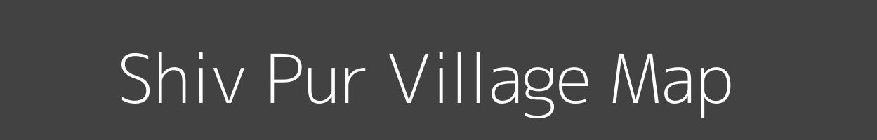 Map of Shiv Pur Village in Uttar Pradesh Image