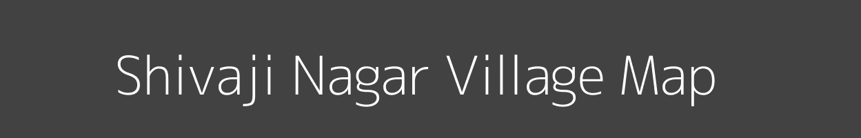 Map of Shivaji Nagar Village in Maharashtra Image