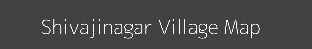 Map of Shivajinagar Village in Maharashtra Image