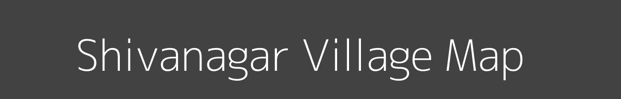 Map of Shivanagar Village in Karnataka Image