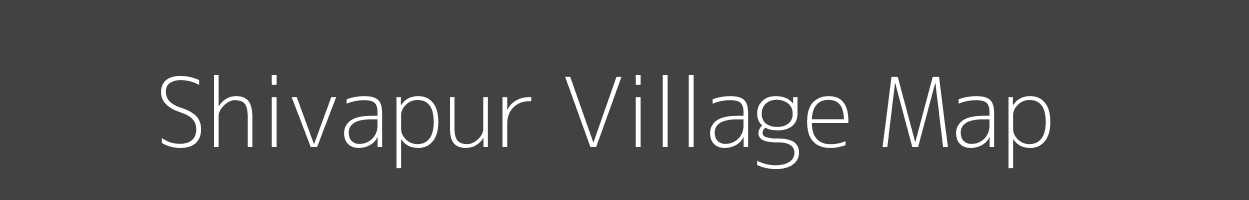 Map of Shivapur Village in Karnataka Image