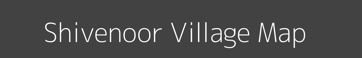 Map of Shivenoor Village in Karnataka Image