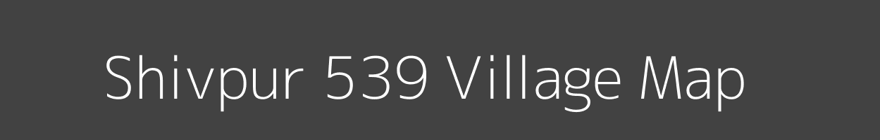 Map of Shivpur 539 Village in Madhya Pradesh Image