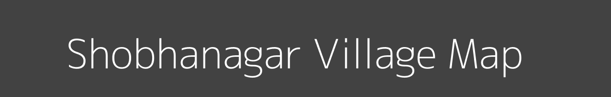 Map of Shobhanagar Village in Maharashtra Image