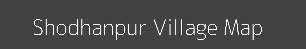 Map of Shodhanpur Village in Uttar Pradesh Image