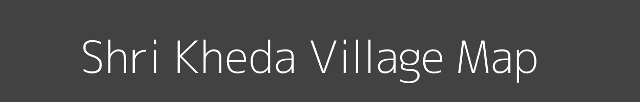 Map of Shri Kheda Village in Madhya Pradesh Image