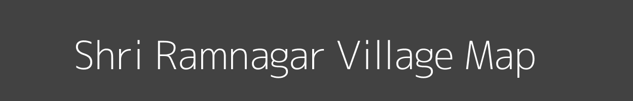 Map of Shri Ramnagar Village in Rajasthan Image