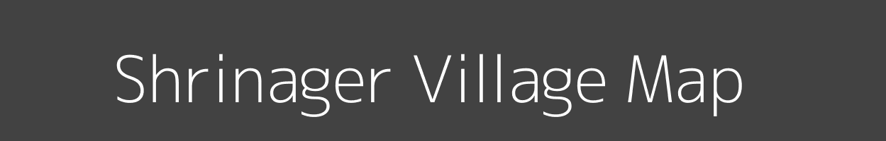 Map of Shrinager Village in Uttar Pradesh Image