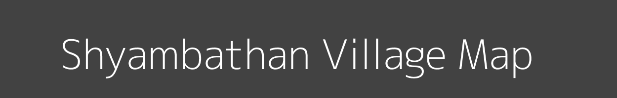 Map of Shyambathan Village in Jharkhand Image