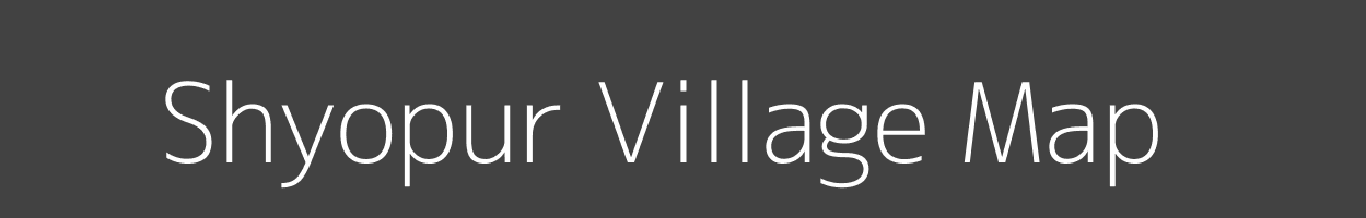 Map of Shyopur Village in Rajasthan Image