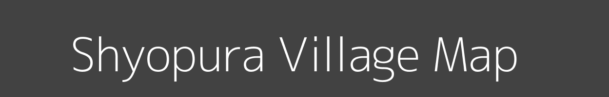 Map of Shyopura Village in Rajasthan Image