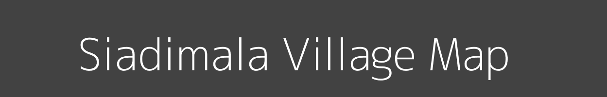 Map of Siadimala Village in Odisha Image