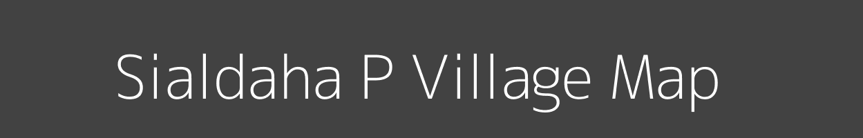 Map of Sialdaha P Village in West Bengal Image