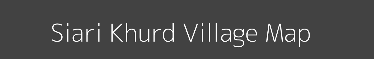 Map of Siari Khurd Village in Bihar Image