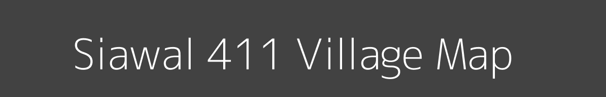 Map of Siawal 411 Village in Punjab Image