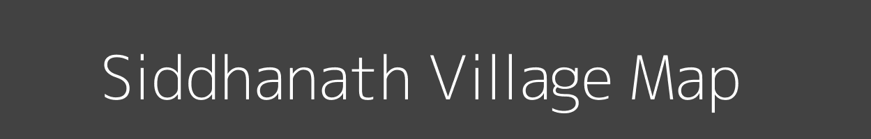 Map of Siddhanath Village in Uttar Pradesh Image