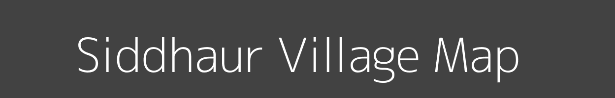 Map of Siddhaur Village in Uttar Pradesh Image