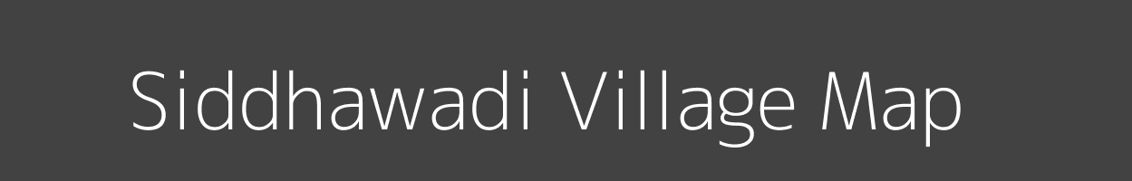 Map of Siddhawadi Village in Maharashtra Image