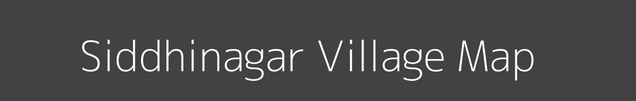 Map of Siddhinagar Village in Tripura Image