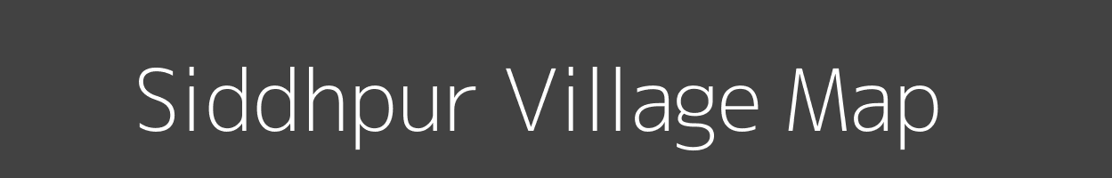 Map of Siddhpur Village in Uttar Pradesh Image