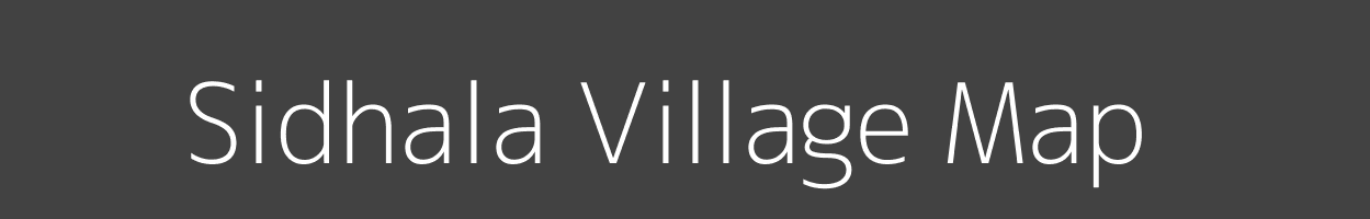 Map of Sidhala Village in Odisha Image