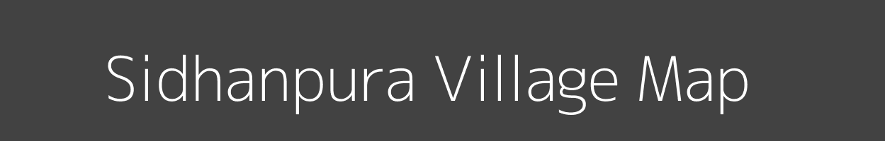 Map of Sidhanpura Village in Uttar Pradesh Image