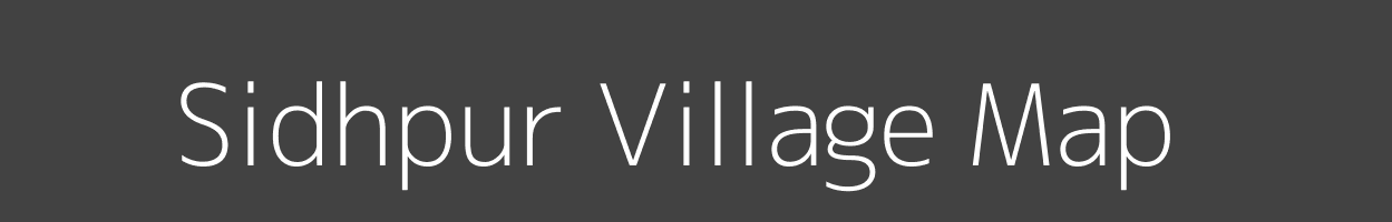 Map of Sidhpur Village in West Bengal Image