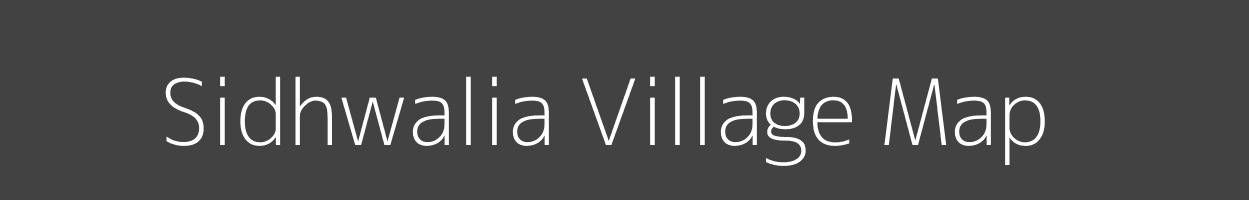 Map of Sidhwalia Village in Bihar Image