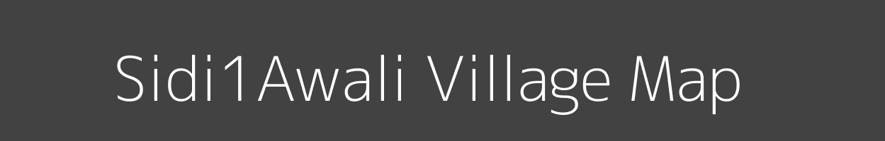 Map of Sidi1Awali Village in Uttar Pradesh Image