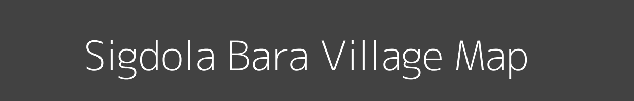 Map of Sigdola Bara Village in Rajasthan Image