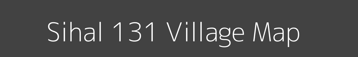 Map of Sihal 131 Village in Punjab Image
